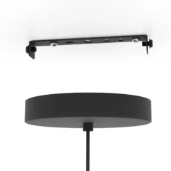 EGLO connect LED-riippuvalaisin Ginestrone-Z, 1-valaisin, musta
