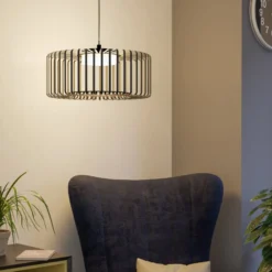 EGLO connect LED-riippuvalaisin Ginestrone-Z, 1-valaisin, musta