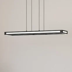 EGLO connect LED-riippuvalaisin Savilanas-Z, 77 cm, musta