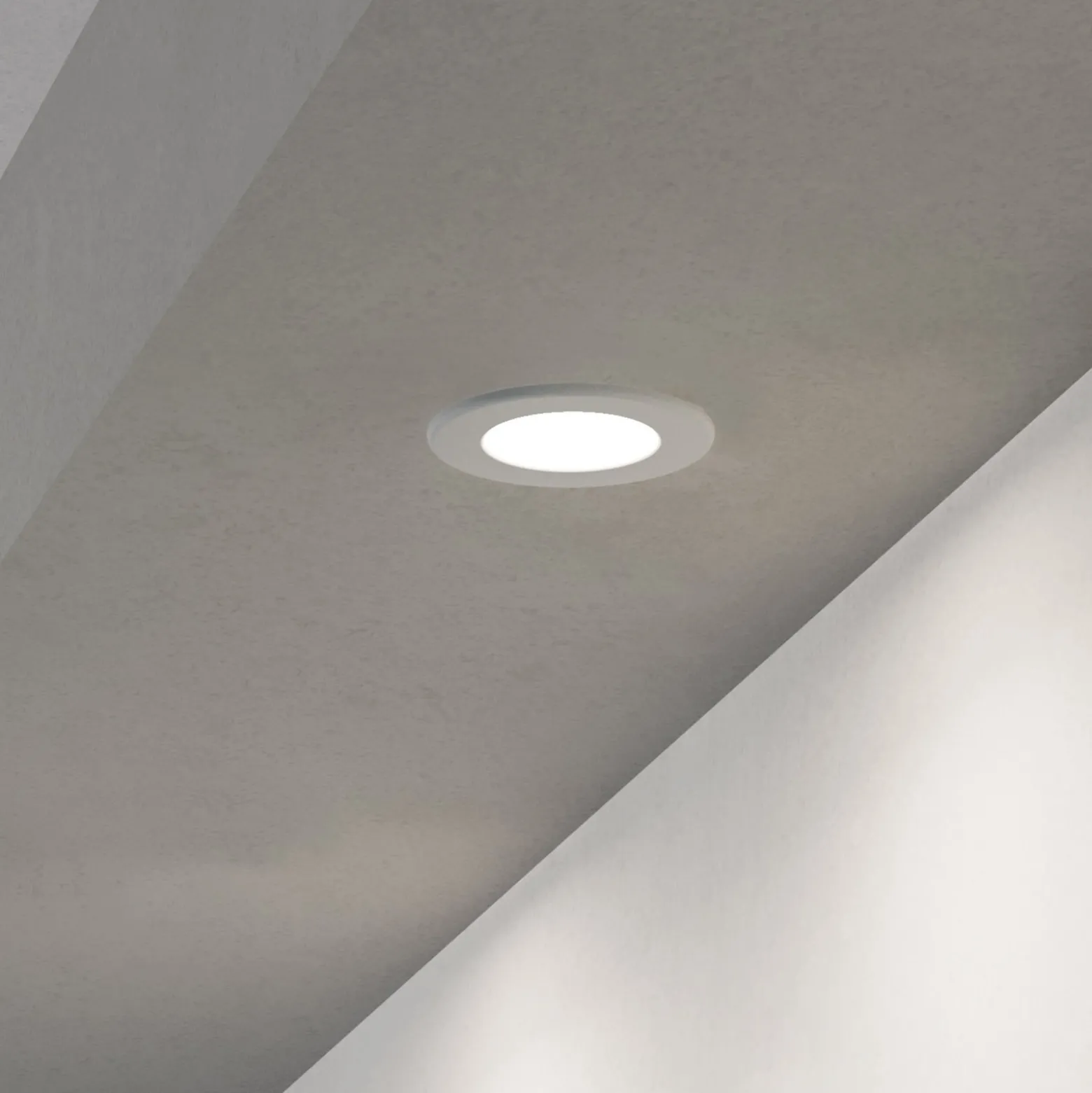 EGLO connect LED-uppovalaisin Fueva 6-Z, valkoinen, 3 kpl:n sarja