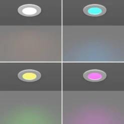 EGLO connect LED-uppovalaisin Fueva 6-Z, valkoinen, 3 kpl:n sarja
