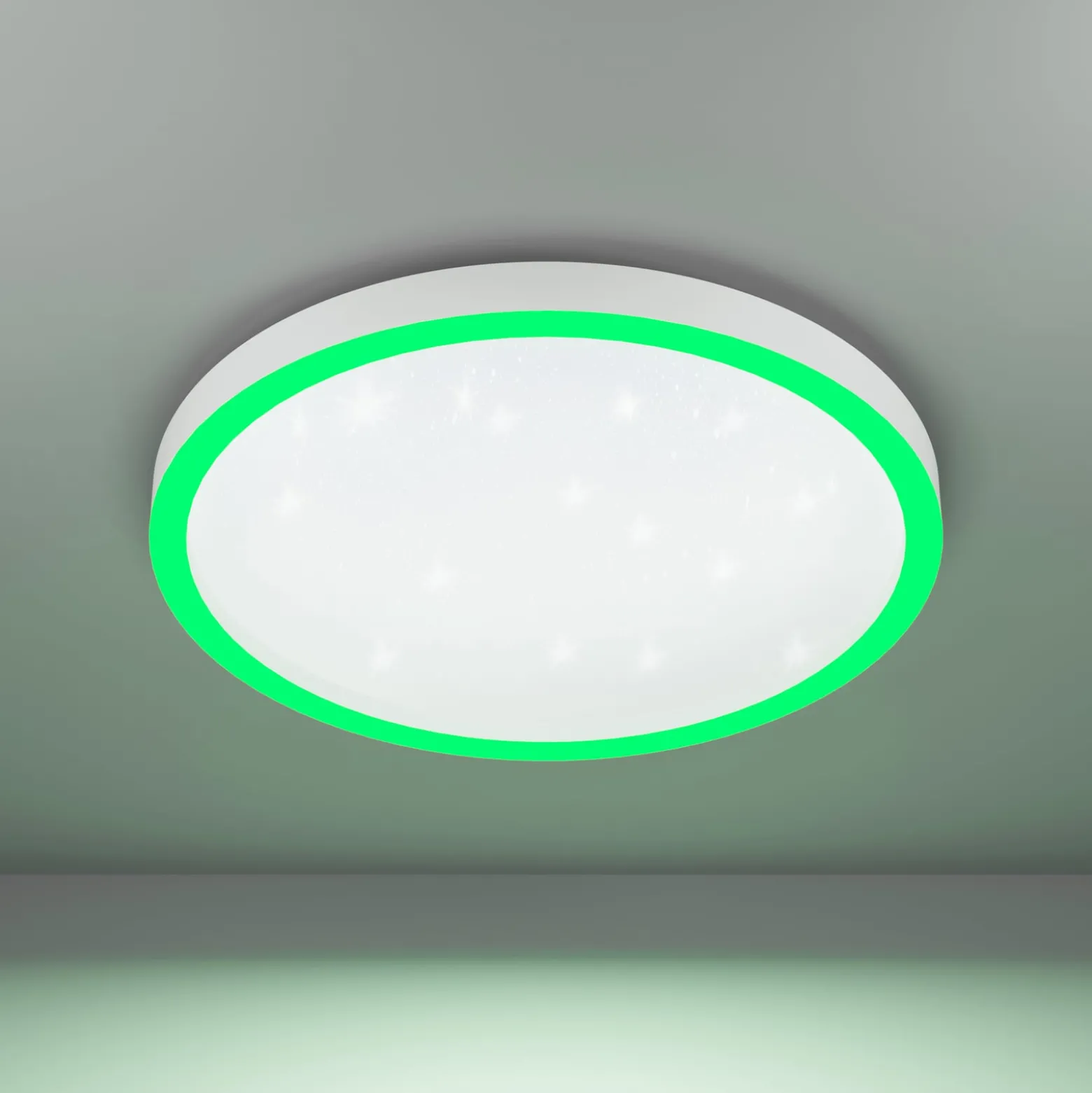 EGLO connect Montemorelos-Z, RGBW, valkoinen, Ø57cm