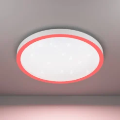 EGLO connect Montemorelos-Z, RGBW, valkoinen, Ø57cm