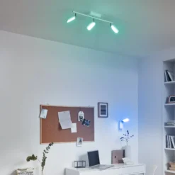 EGLO connect Palombare-C-LED-kattospotti 3-lamp.