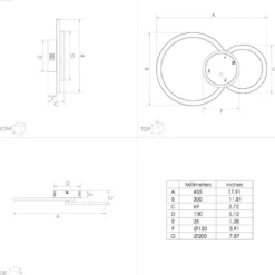 EGLO connect Parrapos-Z -LED-kattovalaisin, 2x