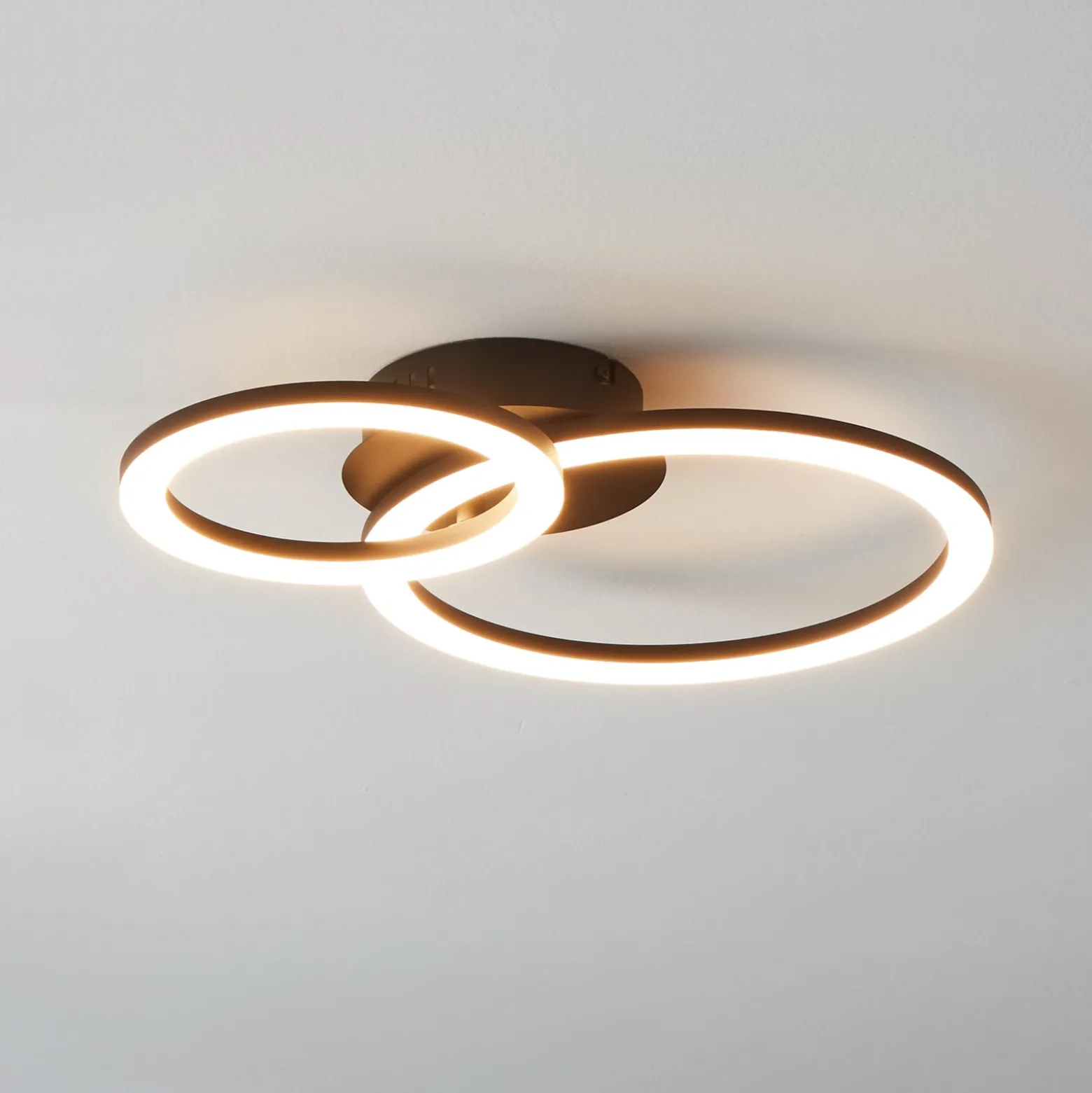 EGLO connect Parrapos-Z -LED-kattovalaisin, 2x