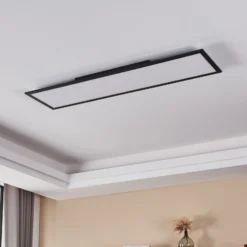 EGLO connect Salobrena-Z LED-kattovalaisin, 120x30cm, musta