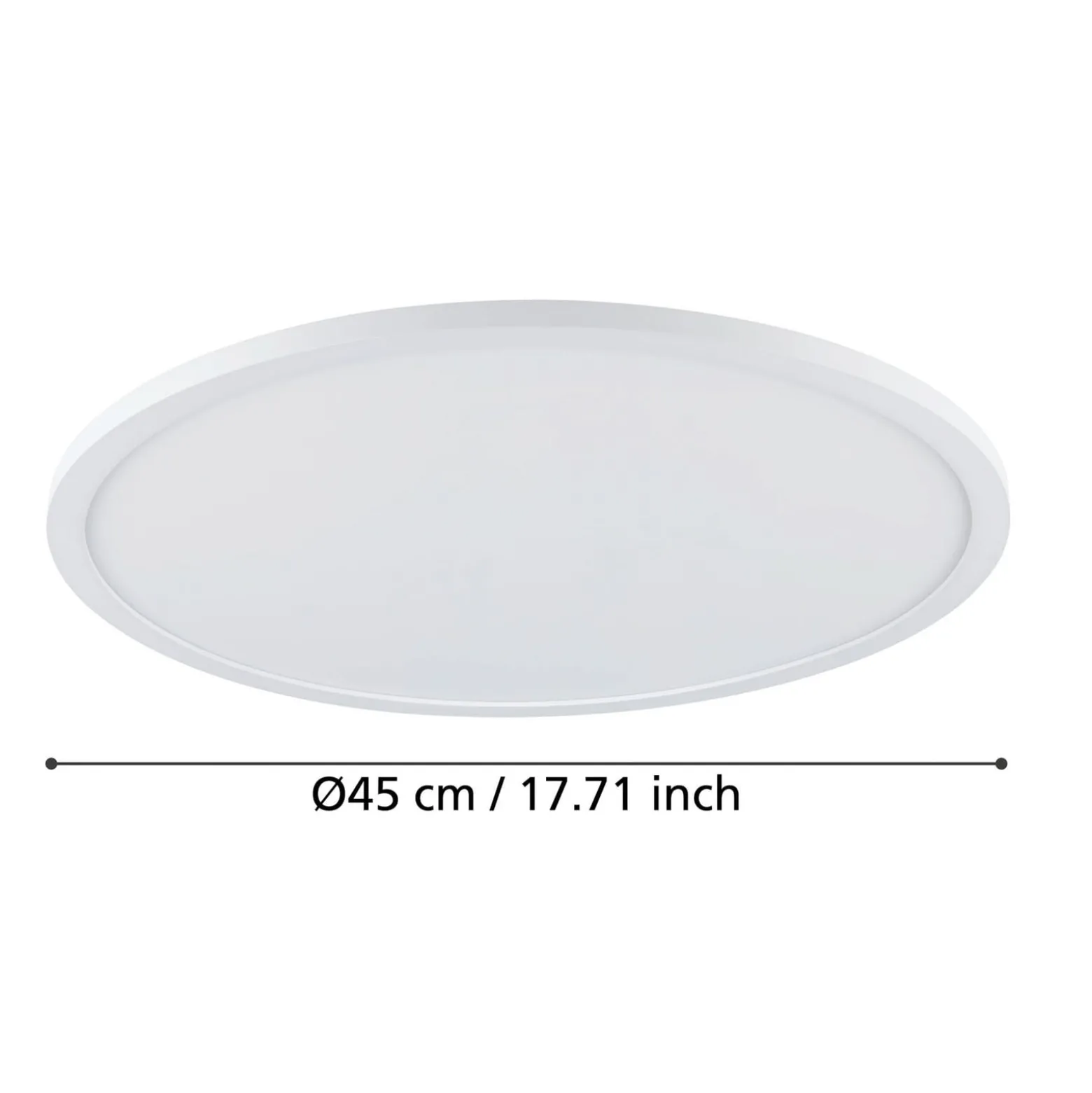 EGLO connect Sarsina-Z kattovalaisin valkoinen Ø45cm