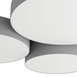 EGLO connect Smart-LED-kattovalaisin Barbano-Z, harmaa