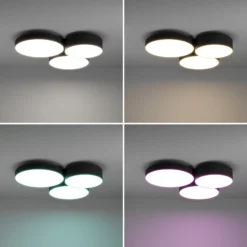 EGLO connect Smart LED-kattovalaisin Barbano-Z, musta