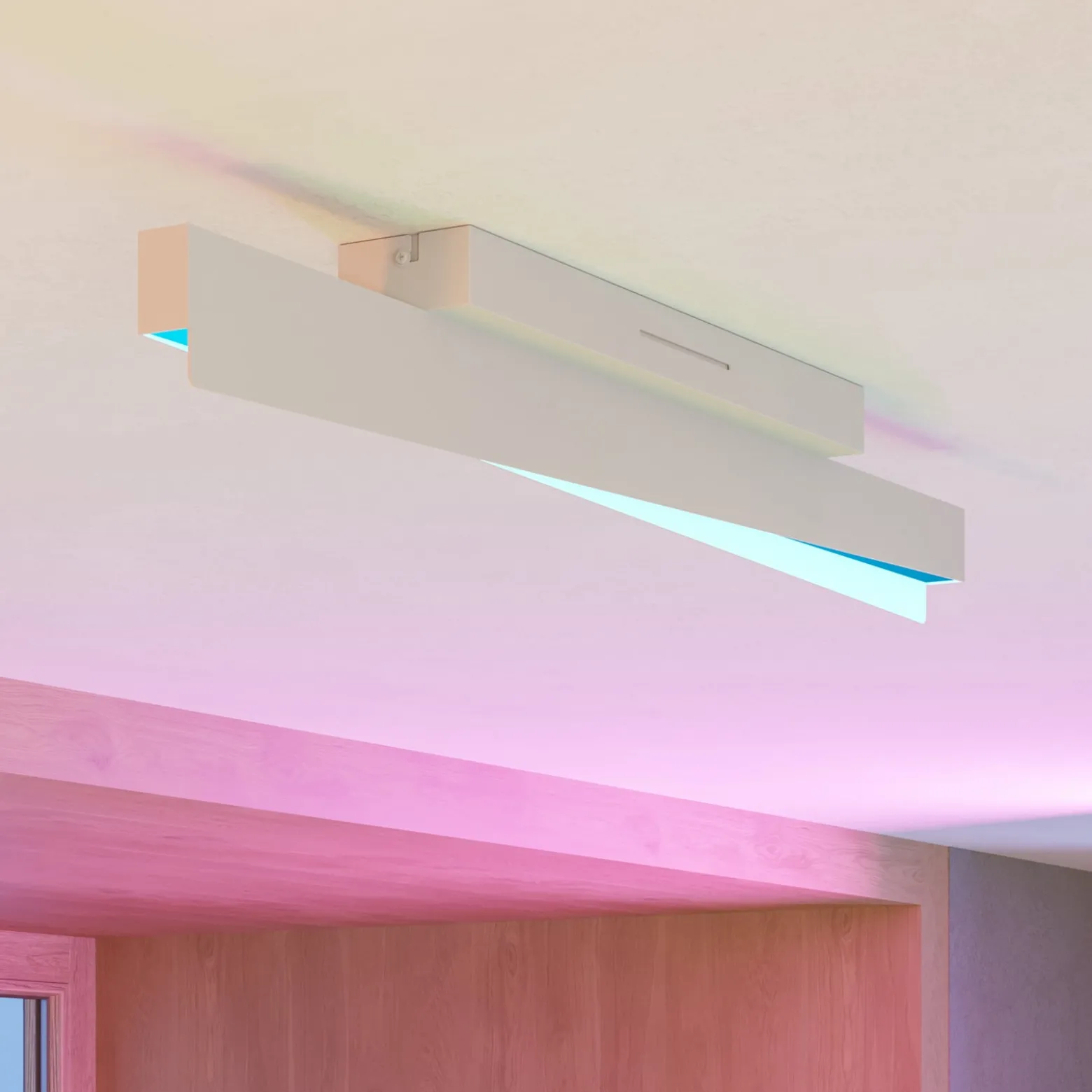 EGLO connect Smart LED-kattovalaisin Bolognano-Z, harmaa