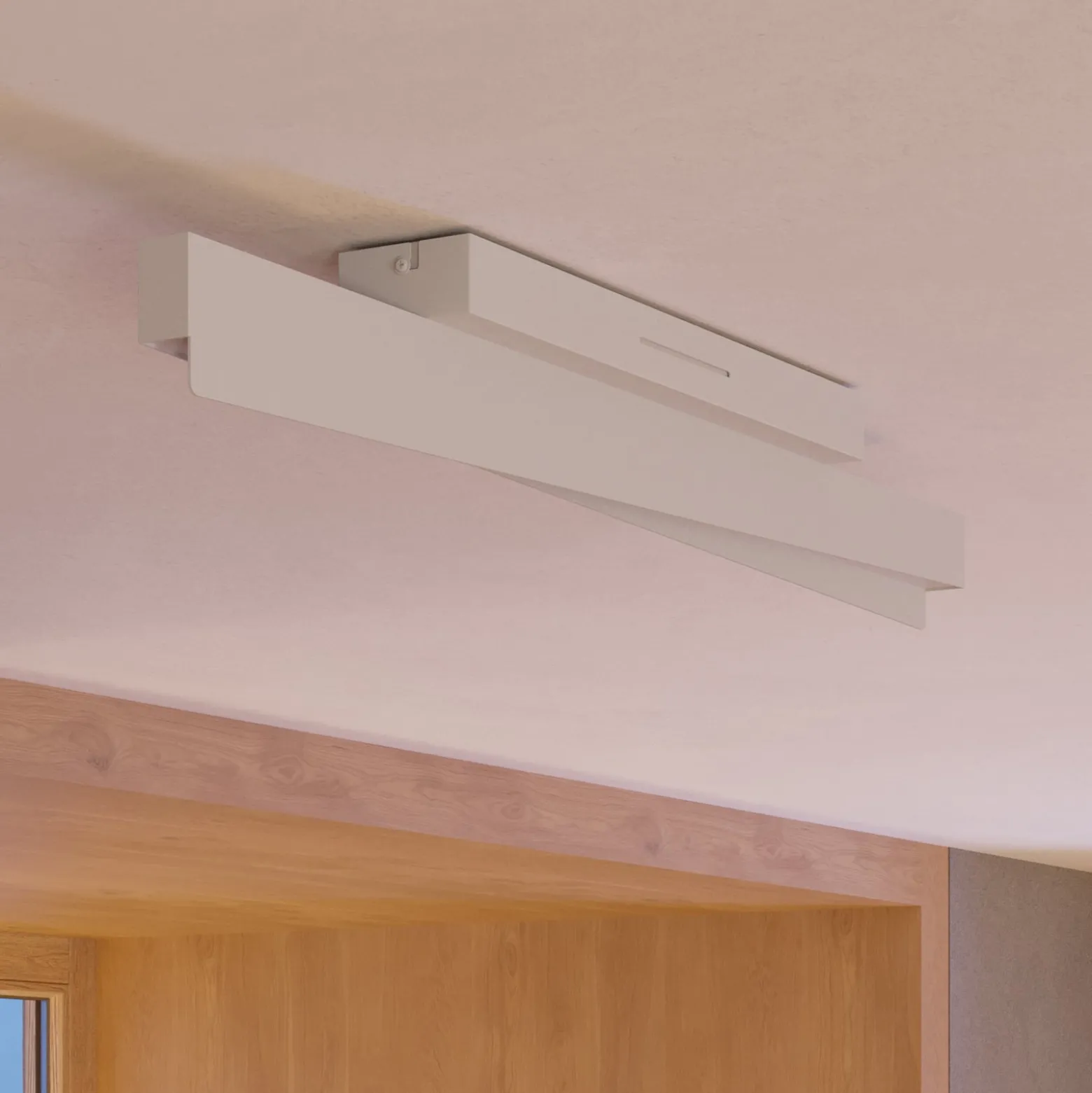 EGLO connect Smart LED-kattovalaisin Bolognano-Z, harmaa
