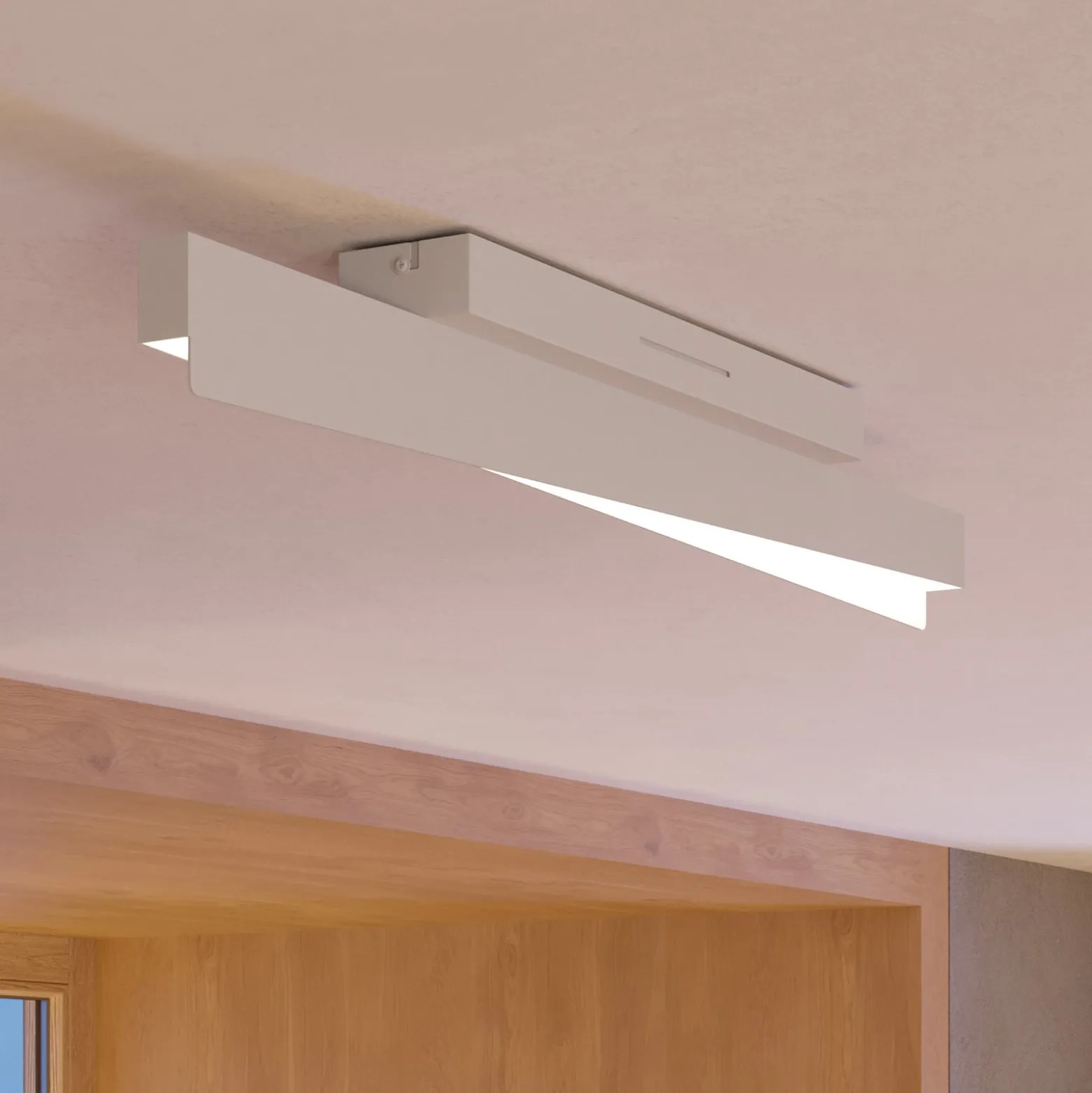 EGLO connect Smart LED-kattovalaisin Bolognano-Z, harmaa