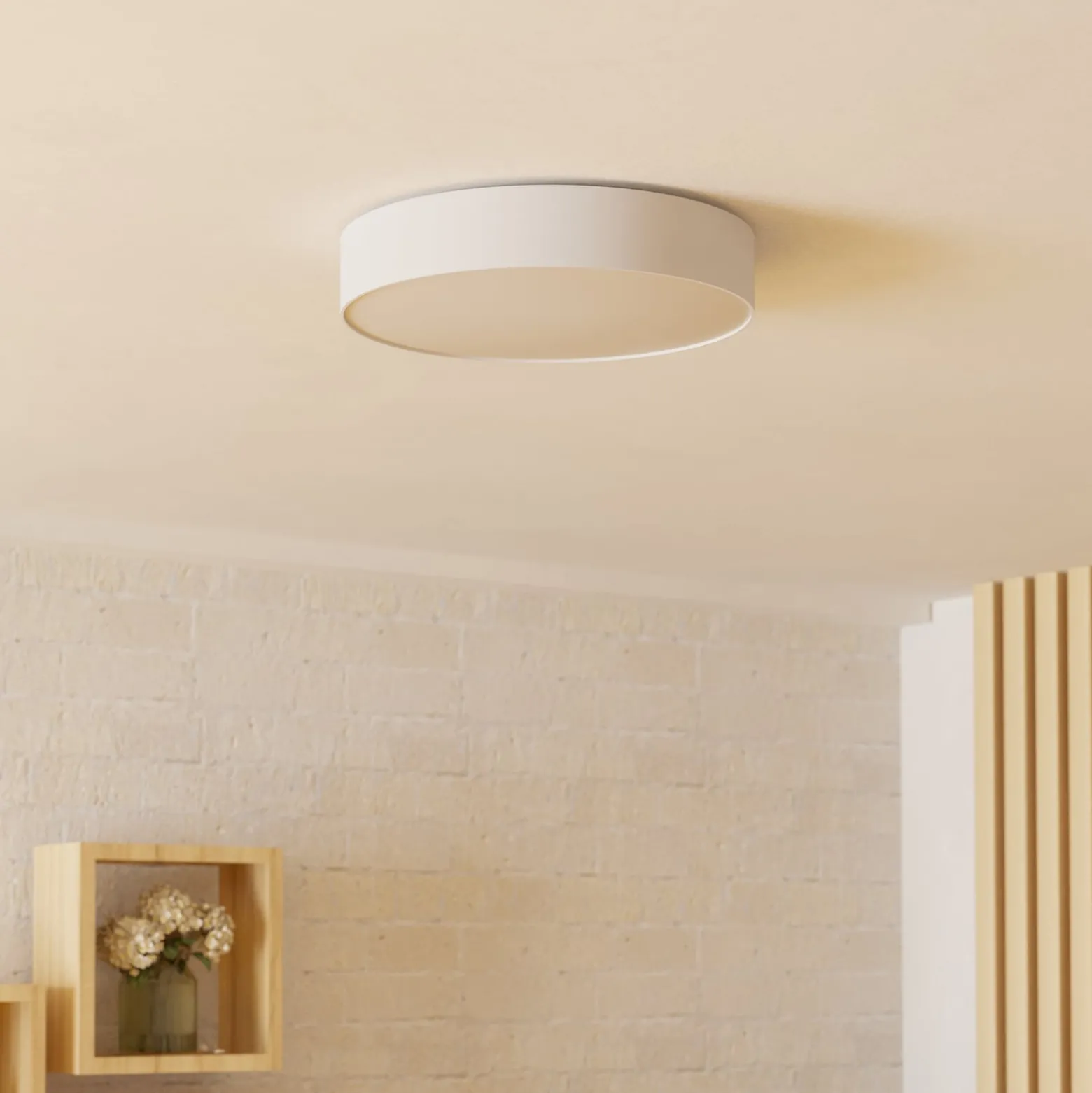 EGLO connect Smart LED-kattovalaisin Gallizzi-Z, valkoinen, Ø39cm