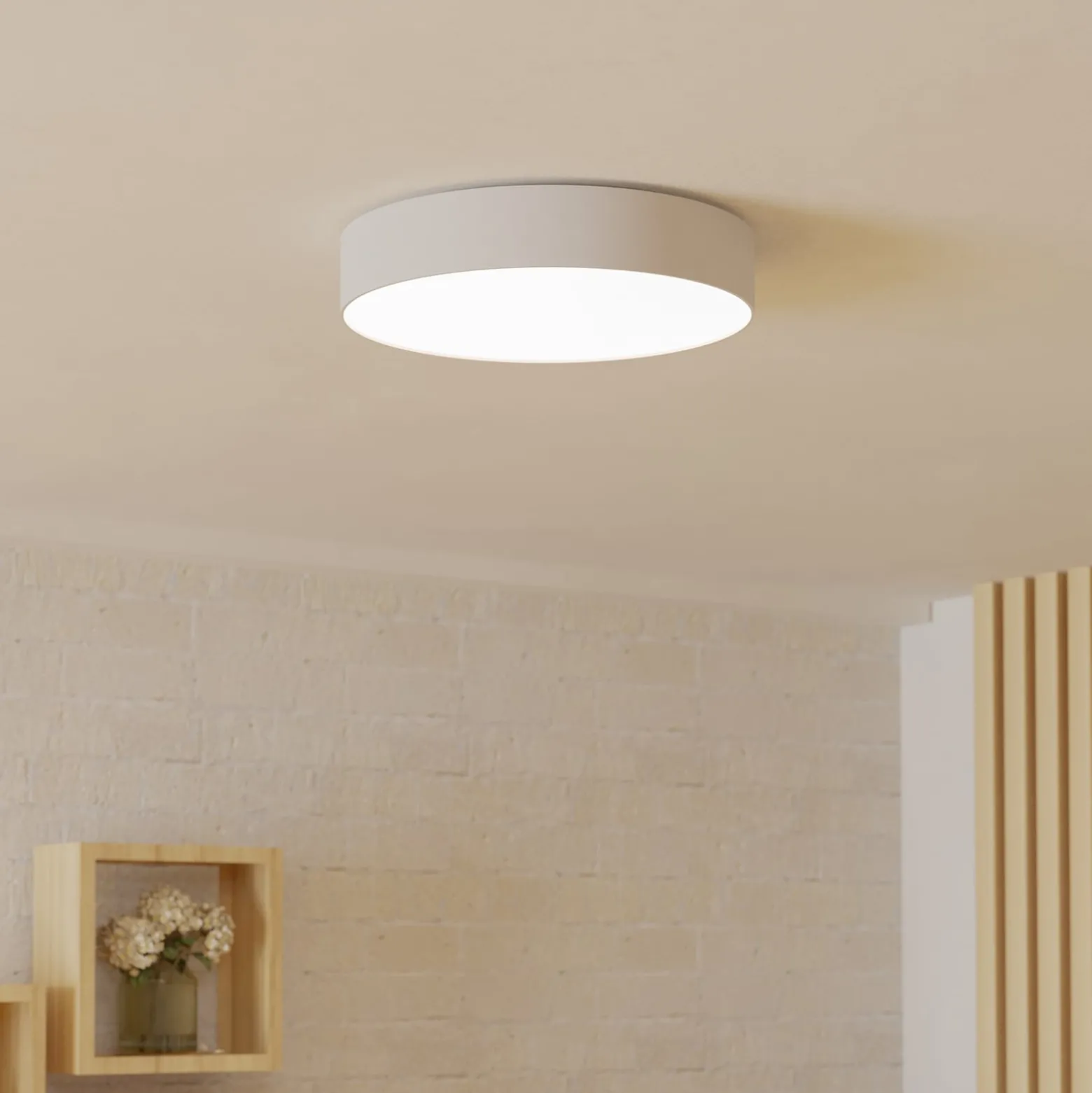 EGLO connect Smart LED-kattovalaisin Gallizzi-Z, valkoinen, Ø39cm
