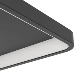EGLO connect Smart LED-kattovalaisin Loretello-Z, kulmikas, musta