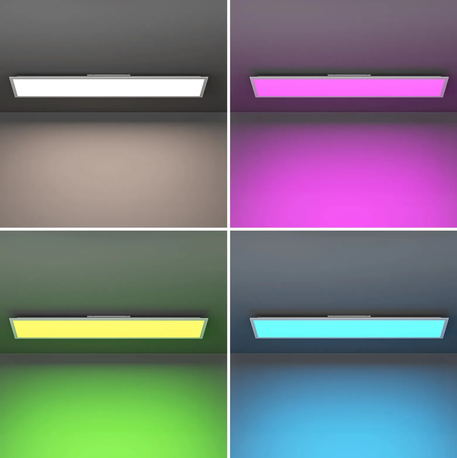 EGLO connect Smart-LED-kattovalaisin Moradillo-Z, valkoinen, 29 cm