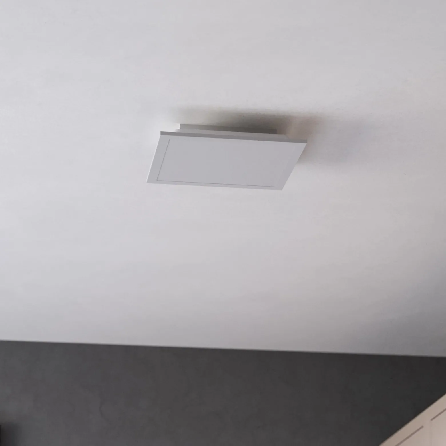 EGLO connect Smart-LED-kattovalaisin Moradillo-Z, valkoinen, 29 cm