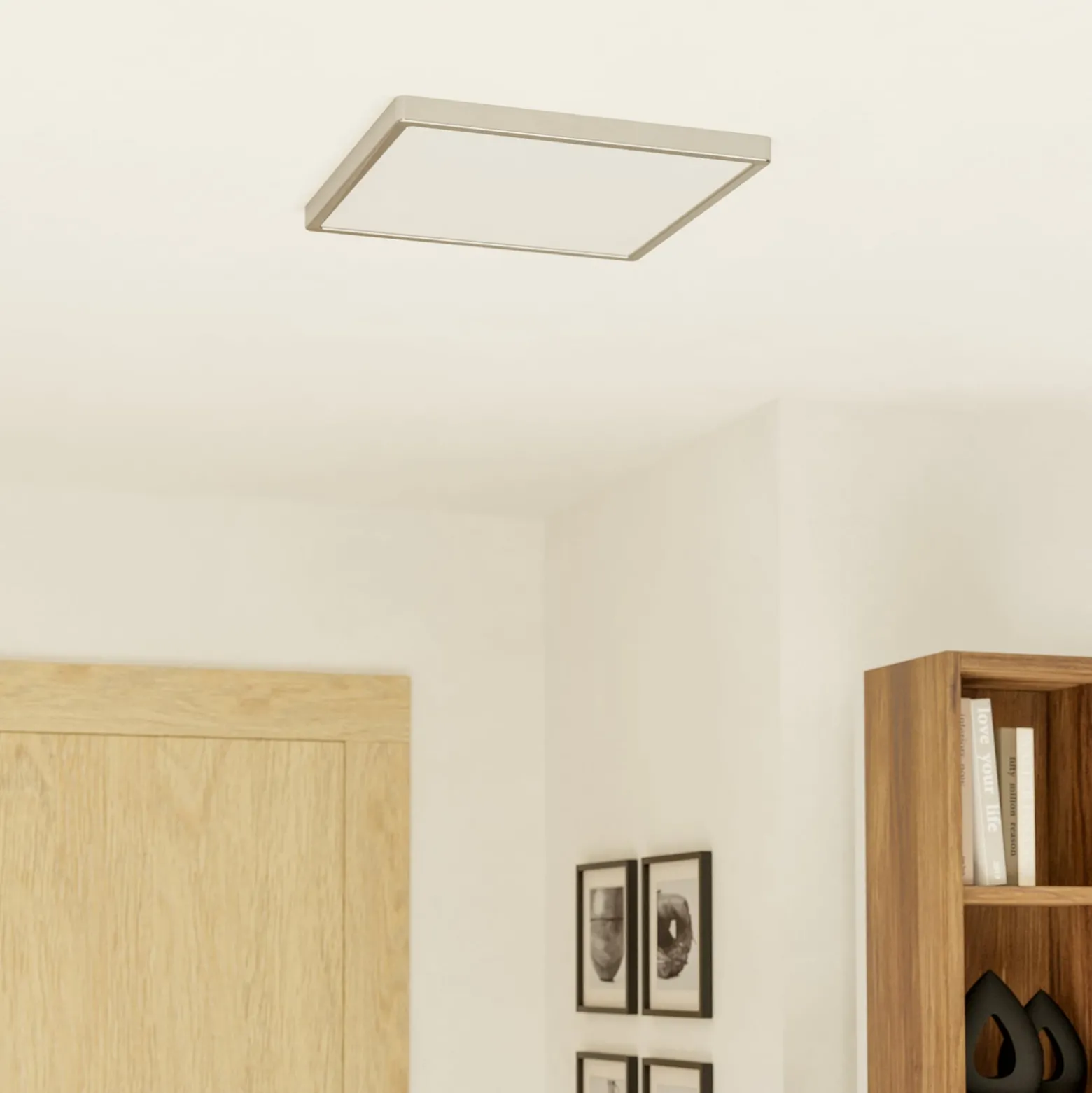 EGLO connect Smart-LED-pinta-asennettava valaisin Fueva 6-Z, harmaa, 39 cm