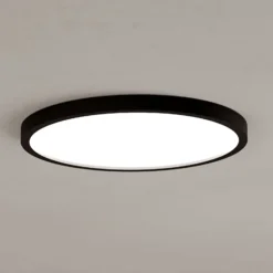 EGLO connect Smart-LED-pinta-asennettava valaisin Fueva 6-Z, musta, Ø38cm