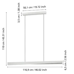 EGLO connect Smart LED-riippuvalaisin Bolognano-Z, harmaa