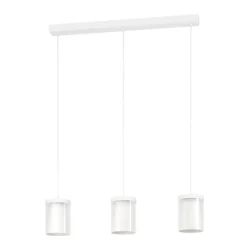 EGLO connect Smart LED-riippuvalaisin Chiusello-Z, valkoinen, metalli