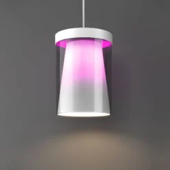 EGLO connect Smart LED-riippuvalaisin Chiusello-Z, valkoinen, metalli