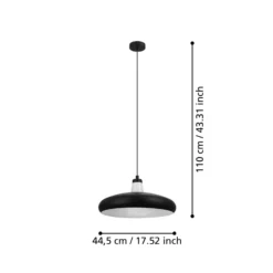 EGLO connect Tabanera-C -LED-riippuvalaisin