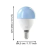 EGLO connect-z E14 P45 LED-lamppu 5W 470lm RGBW