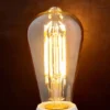 E27 LED maalaismainen lamppu 6W 500lm keltainen 1,800K 3 kpl sarja