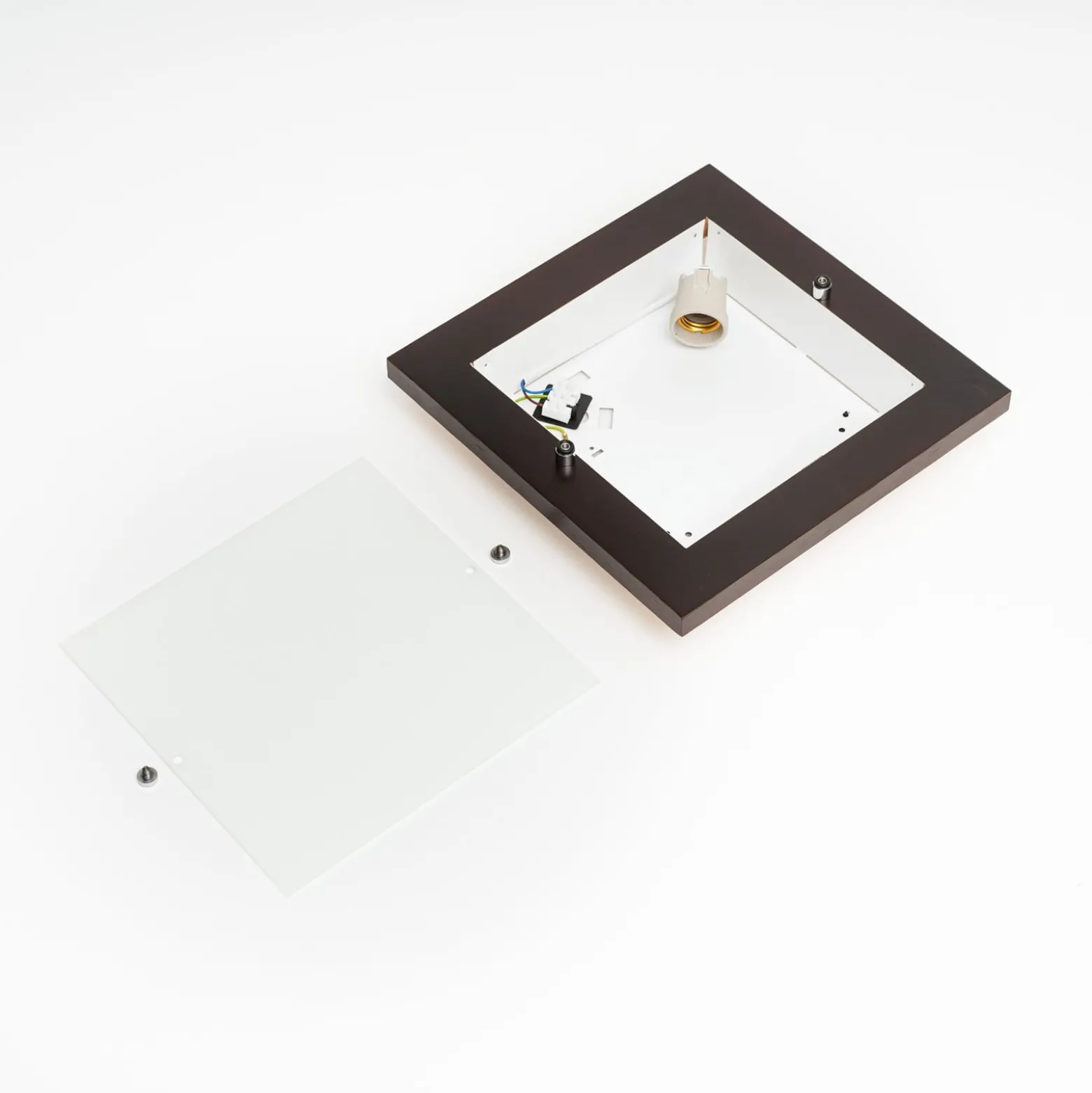 Envostar Kerio kattovalaisin, 30x30 cm, wenge