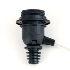 E27-pidin BOTTLE, läpinäkyvä kaapeli, pituus 200 cm