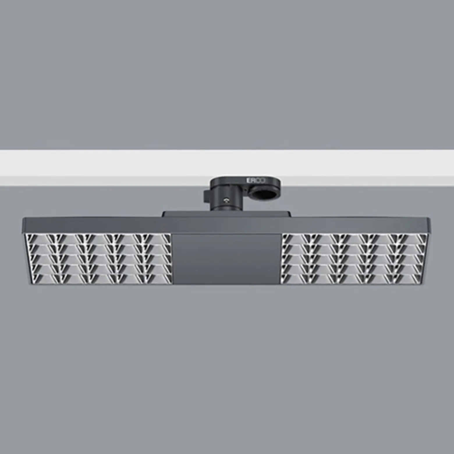 ERCO Jilly 230V 15W oval wide 830 musta/hopea