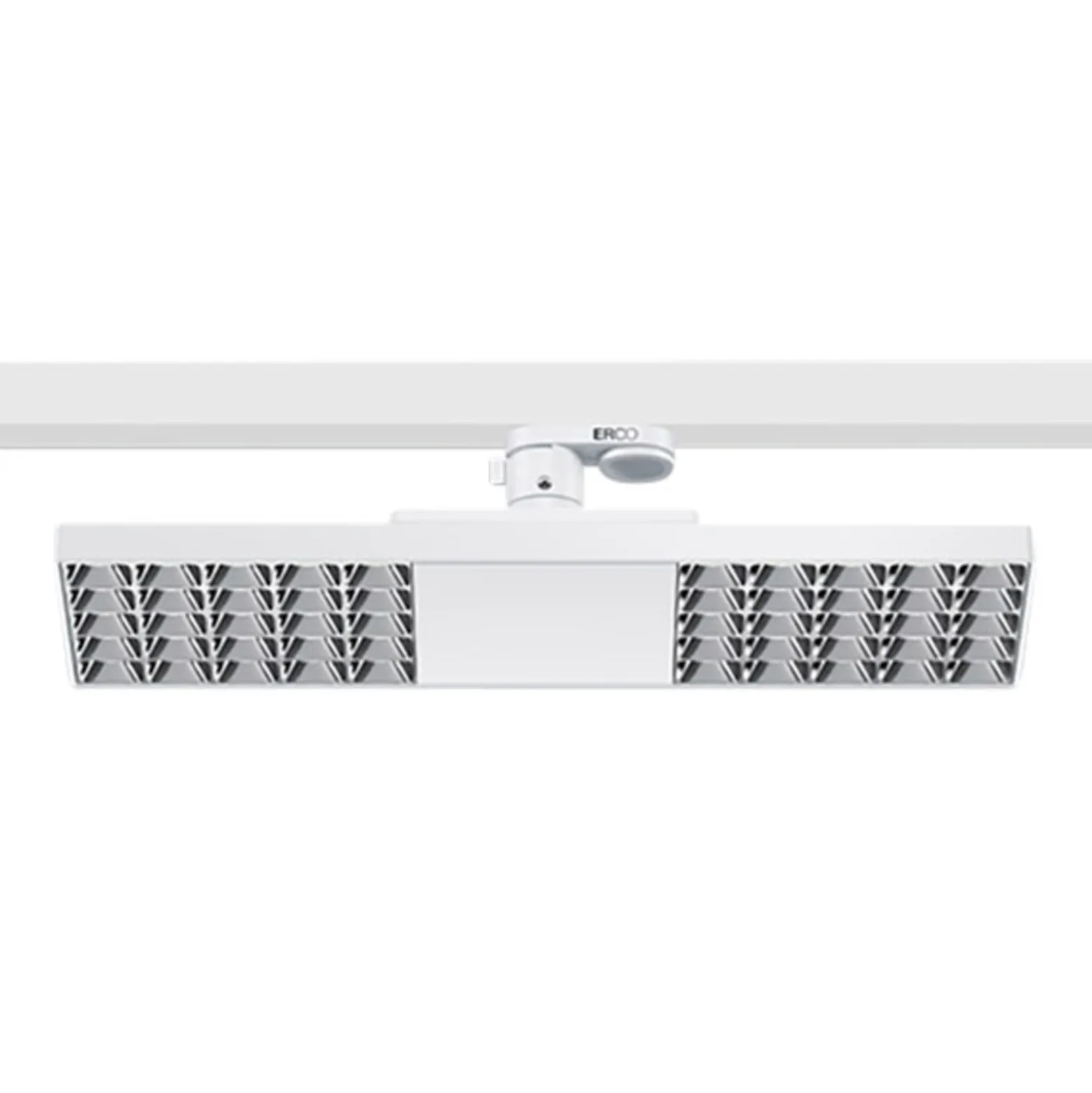 ERCO Jilly 230V 15W oval wide 840 valkoinen/hopea