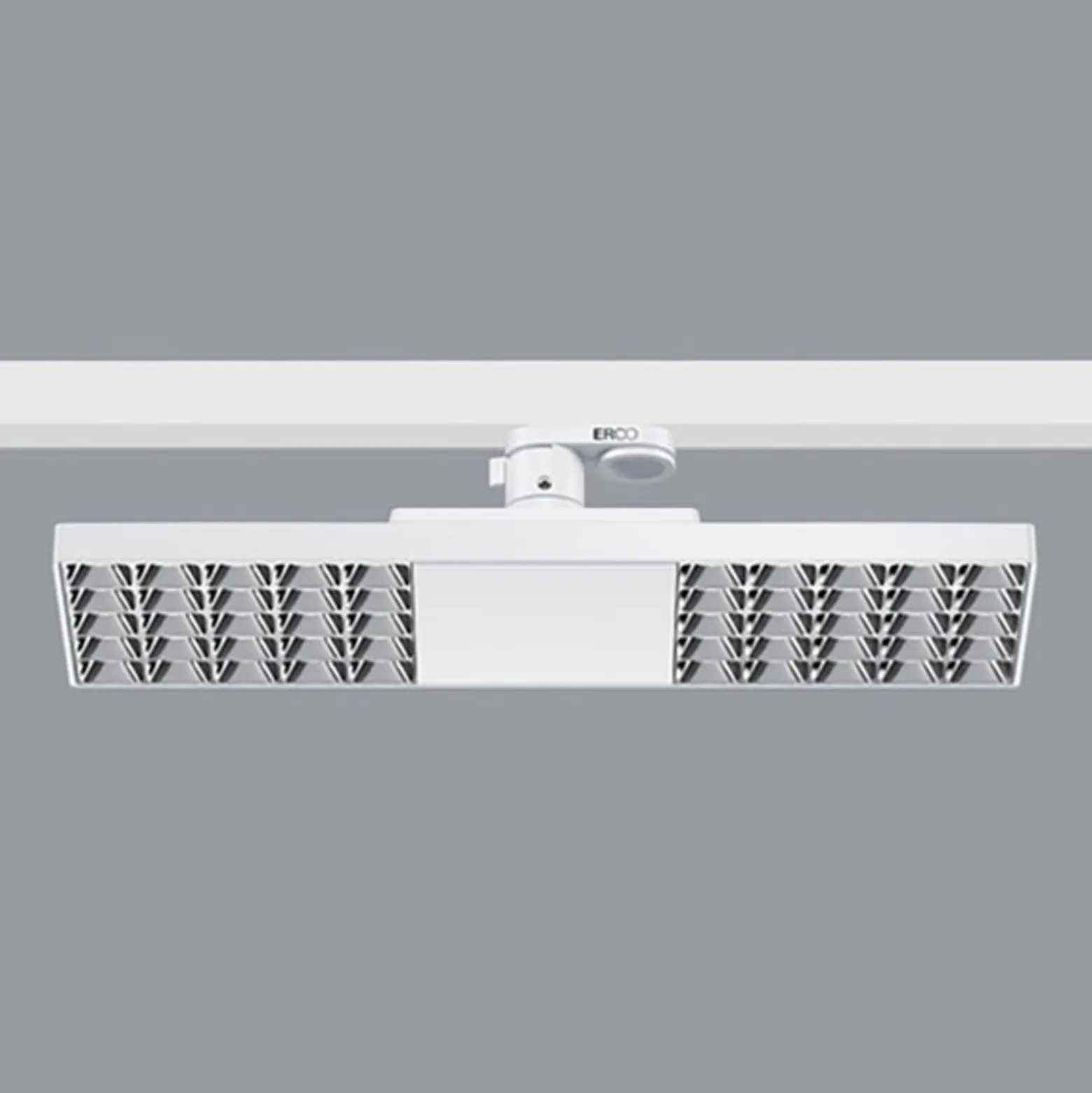 ERCO Jilly 230V 15W oval wide 840 valkoinen/hopea