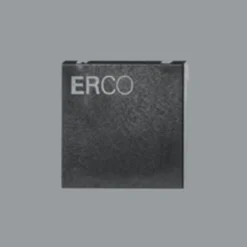 ERCO-päätylevy 3-vaihekiskoon, musta