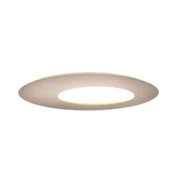 Escale Blade Open LED-seinävalaisin taupe Ø 79 cm