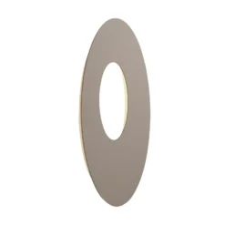 Escale Blade Open LED-seinävalaisin taupe Ø 59 cm