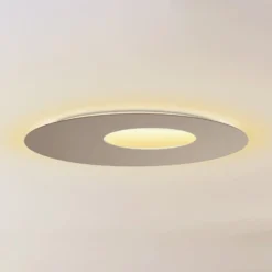 Escale Blade Open LED-seinävalaisin taupe Ø 59 cm
