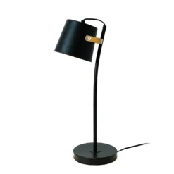 ESPERTO-pöytävalaisin, musta, korkeus 53 cm, metallia, E27