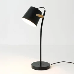 ESPERTO-pöytävalaisin, musta, korkeus 53 cm, metallia, E27