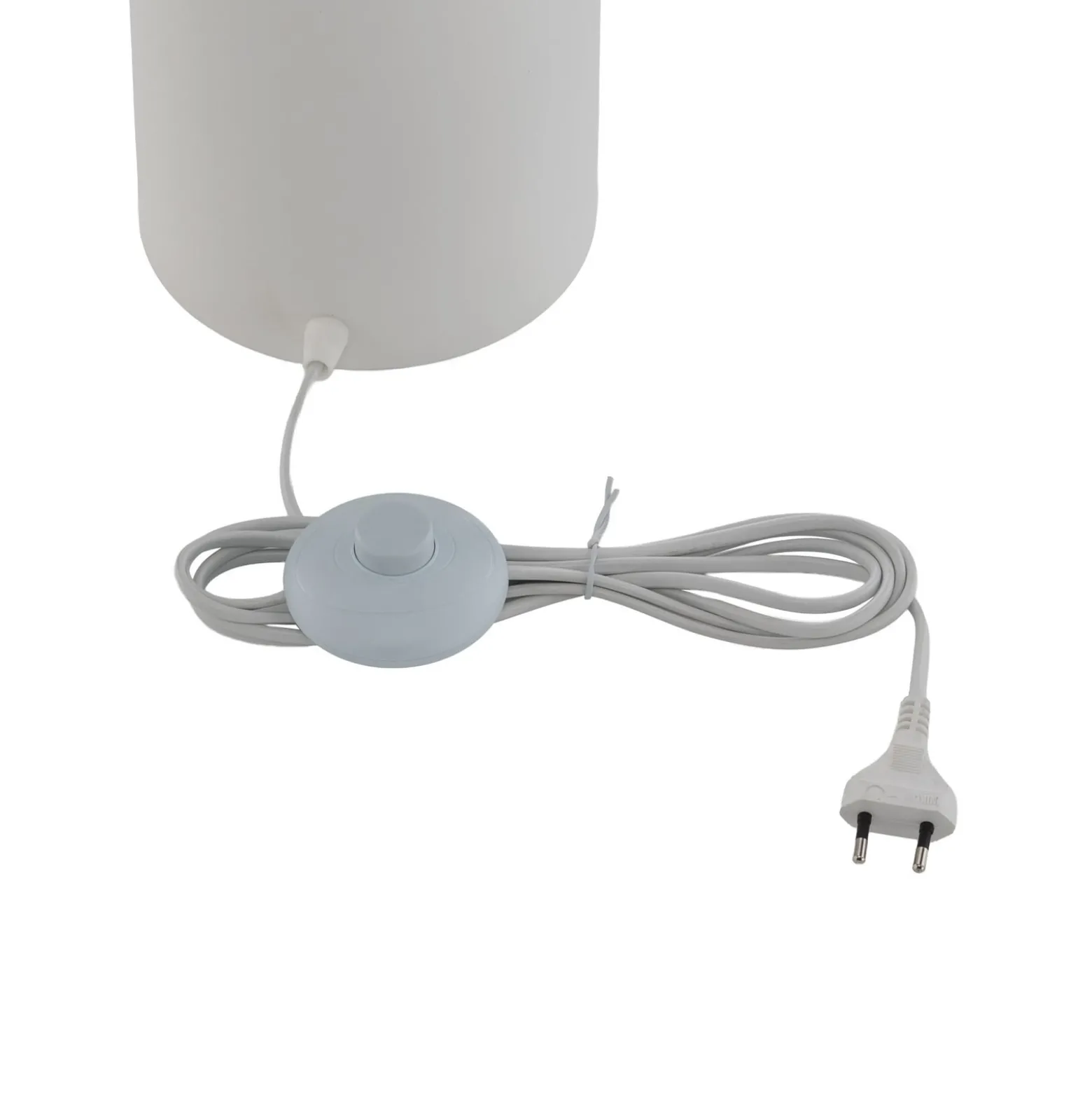 Etno LP4 lattiavalaisin, valkoinen, lasi/teräs, korkeus 140 cm, G9