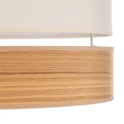 Euluna Levo riippuvalaisin, Ø 40 cm, saarni/ecru