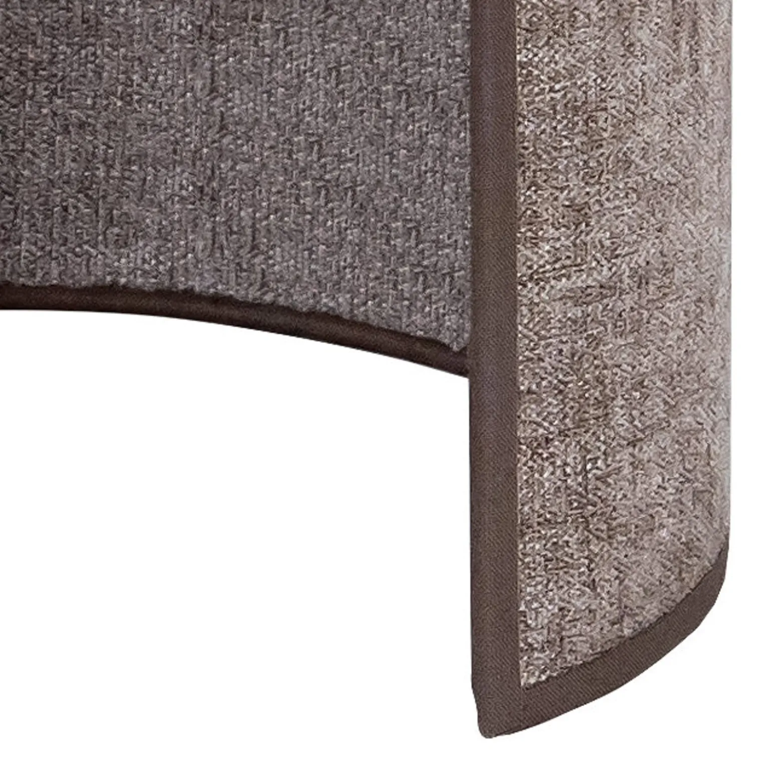 Euluna seinävalaisin Celine, cappuccino, chenille-kangas, 24 cm