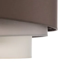 Euluna Trio Max peitto, Ø60cm, cappuccino/ecru/harmaa