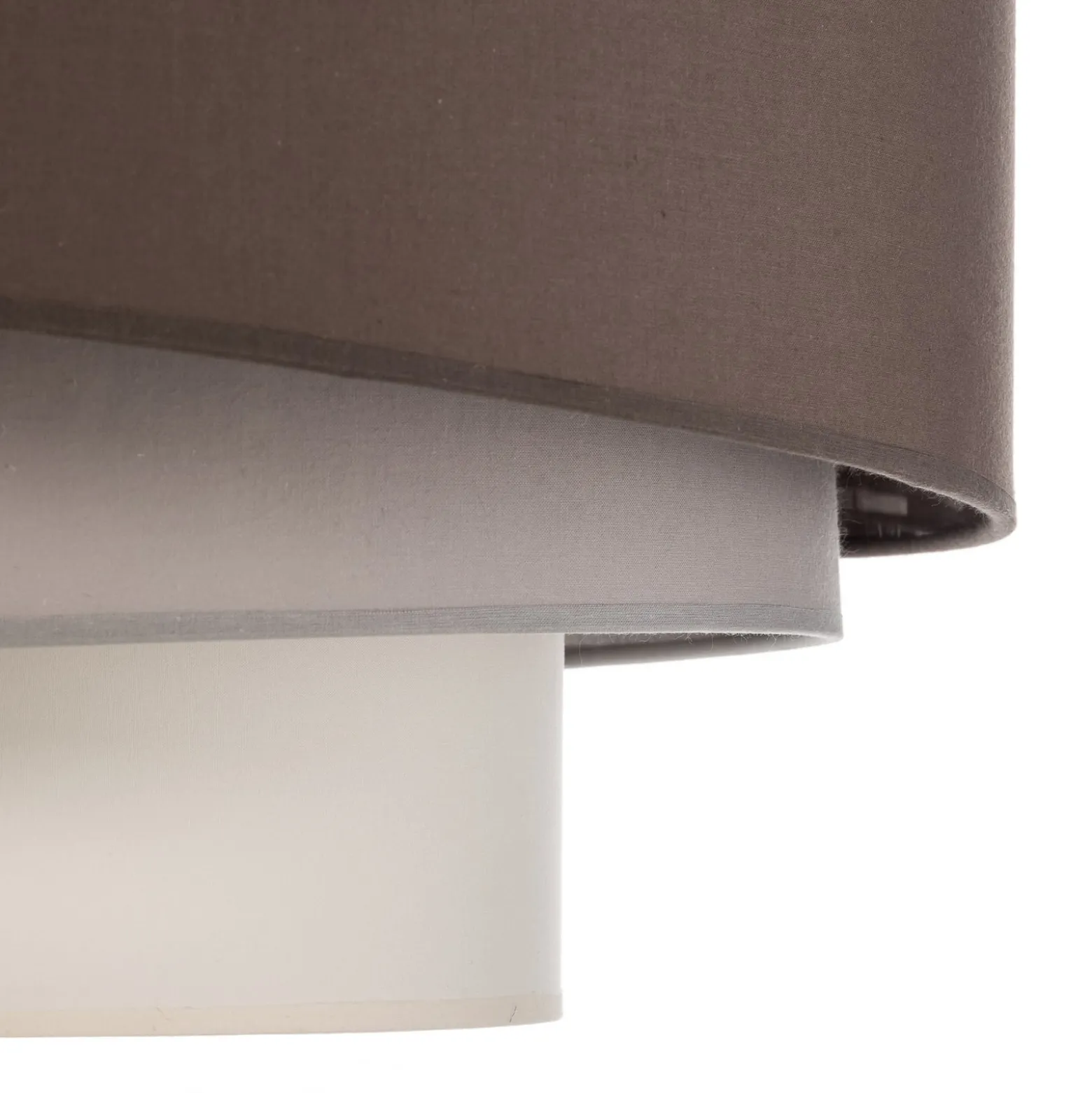 Euluna Trio Max peitto, Ø60cm, cappuccino/ecru/harmaa