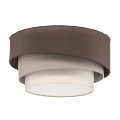 Euluna Trio Max peitto, Ø60cm, cappuccino/ecru/harmaa