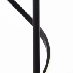 Eunice LED-lattiavalaisin, korkeus 150 cm, musta, metallia
