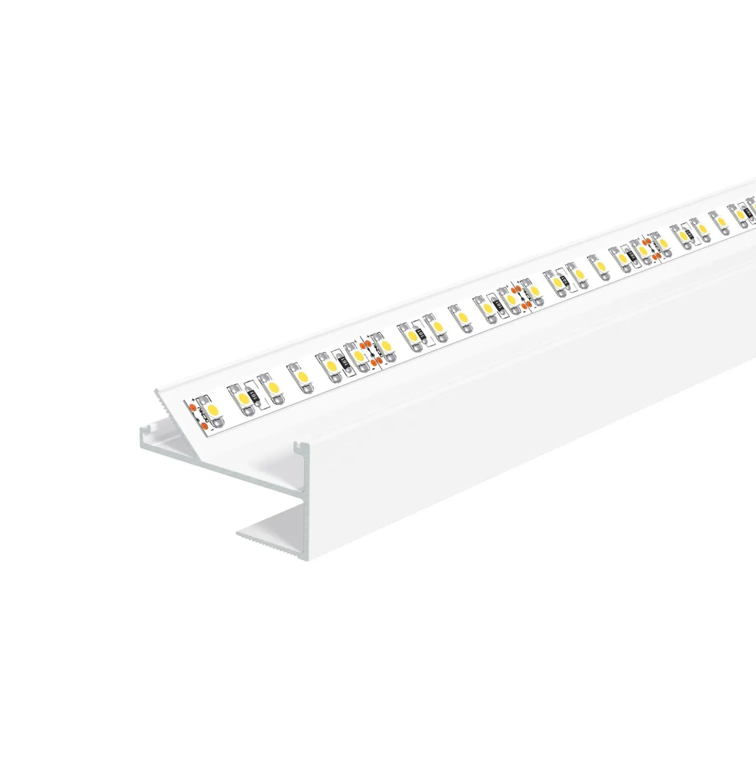 EVN APTBH -profiili, kattoon, 100 cm, valkoinen