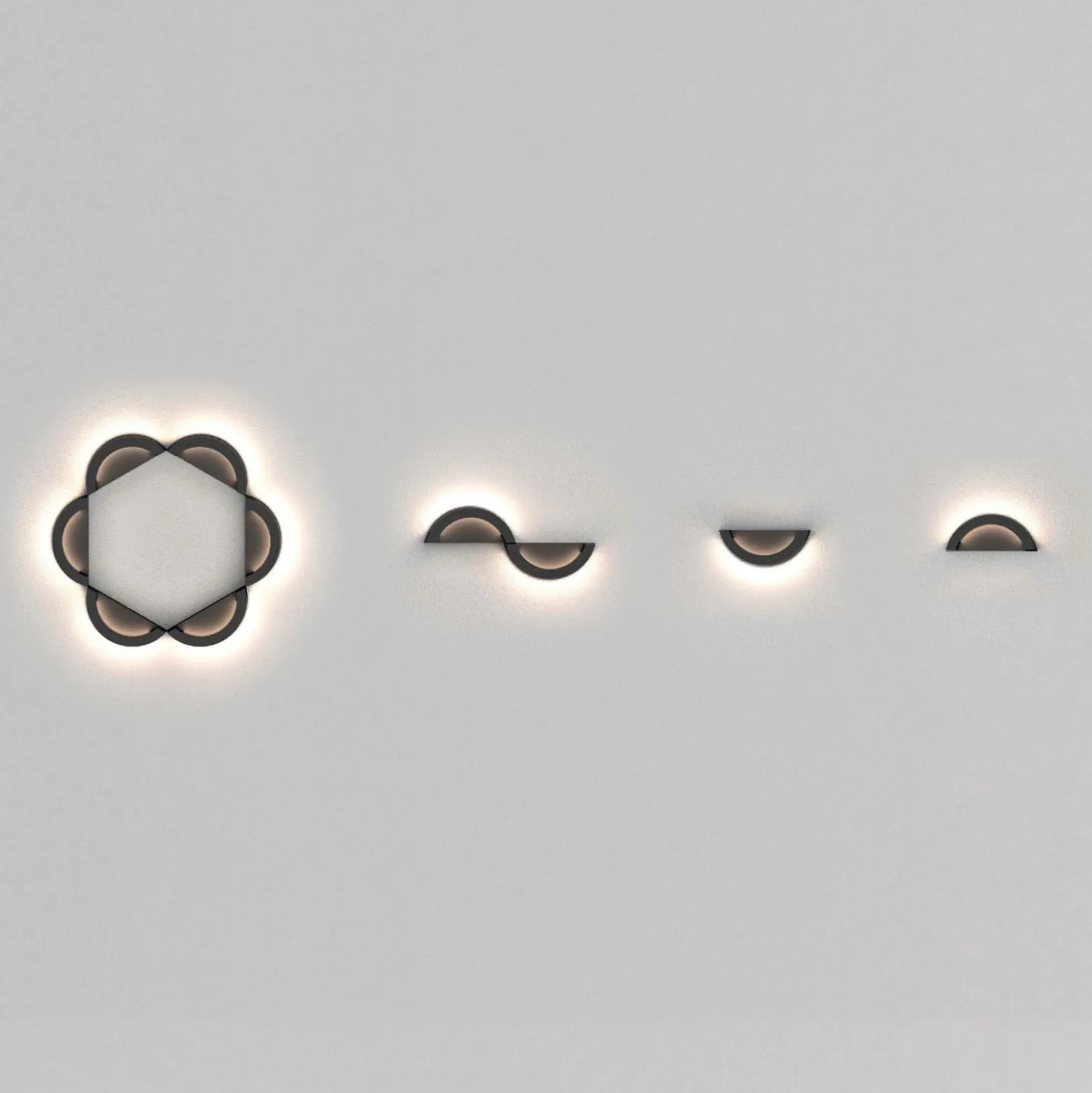 EVN Halbo -LED-ulkoseinälamppu alumiinia, IP65